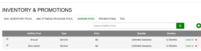 Inventory and promotions