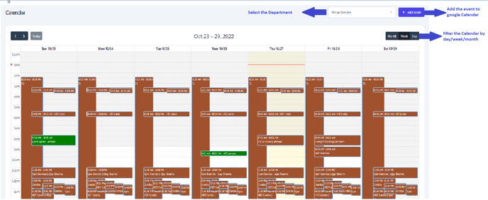 How to Use the Integrated Calendar